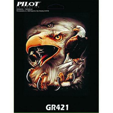 PILOT AUTOMOTIVE 6 x 8 in. Eagle Mural Decal GR-421